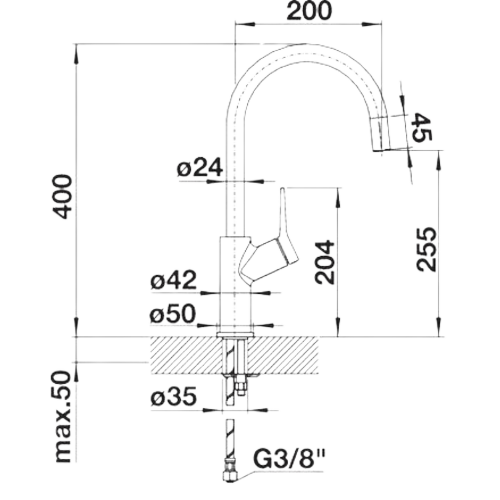 Carena - Torneira - Misturadora - Dake - Blanco - Portugal