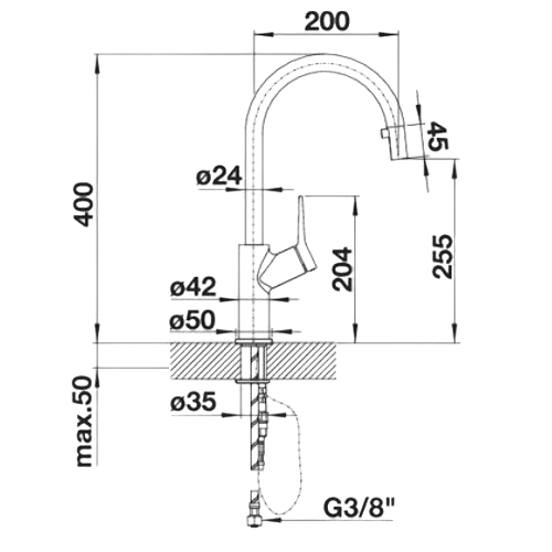 Carena-S - Torneira - Misturadora - Dake - Blanco - Portugal