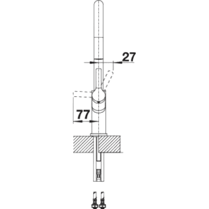 Carena-S Vario Silgranit- Torneira - Misturadora - Dake - Blanco - Portugal