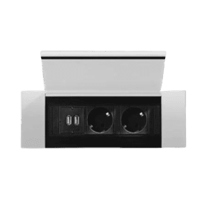 Energy Box Módulo com Tampa USB - Tomada - Cucine Oggi - Bachmann - Portugal