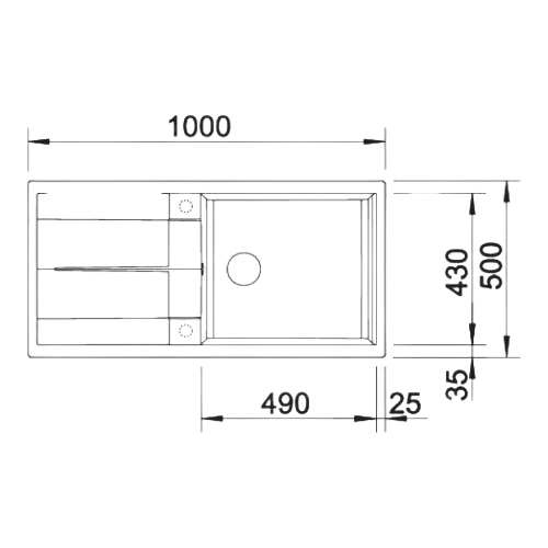 Metra XL 6 S - Lava Loiça - Cuba - Lava Louça - Dake - Blanco- Portugal