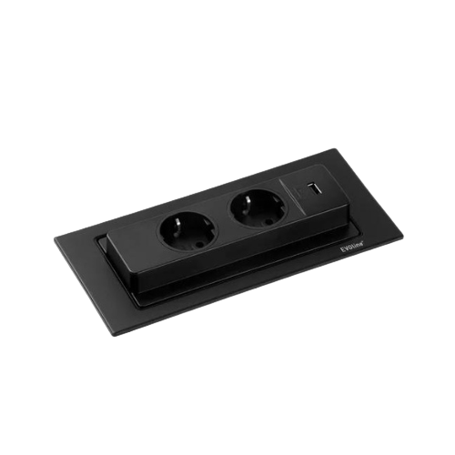 Energy Box BackFlip - Tomada - Cucine Oggi - EVOline - Portugal