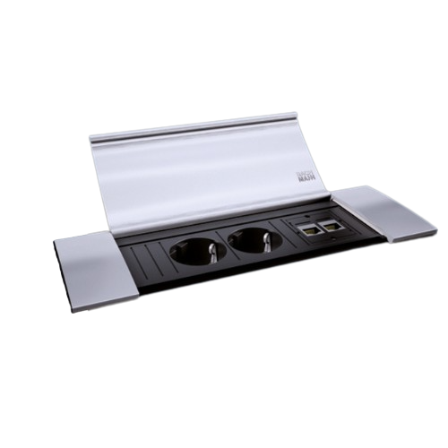 Energy Box Módulo com Tampa USB - Tomada - Cucine Oggi - Bachmann - Portugal