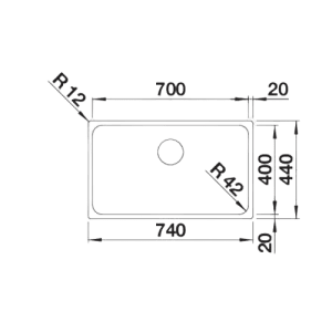 Solis 700-U - Lava Loiça - Cuba - Lava Louça - Dake - Blanco - Portugal