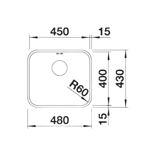 Supra 450-U - Lava Loiça - Cuba - Lava Louça - Dake - Blanco - Portugal