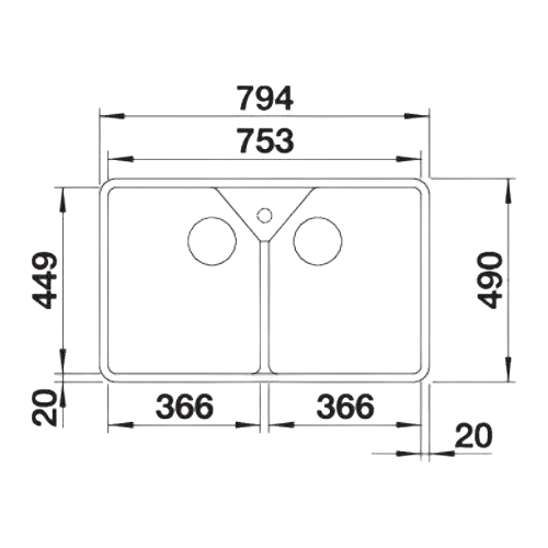 Villae Farmhouse Double - Lava Loiça - Cuba - Lava Louça - Dake - Blanco - Portugal