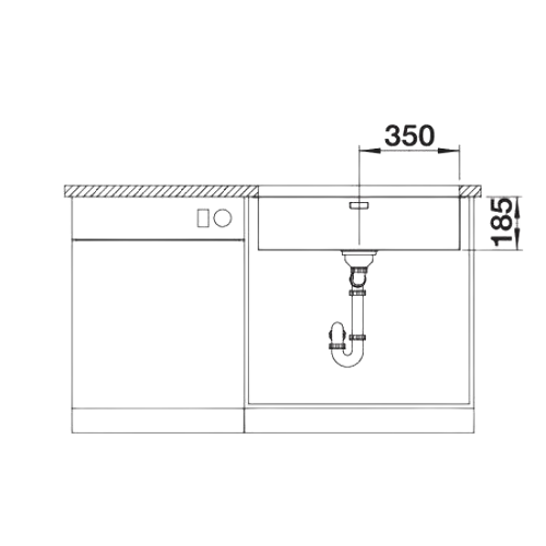 Solis 700-U - Lava Loiça - Cuba - Lava Louça - Dake - Blanco - Portugal