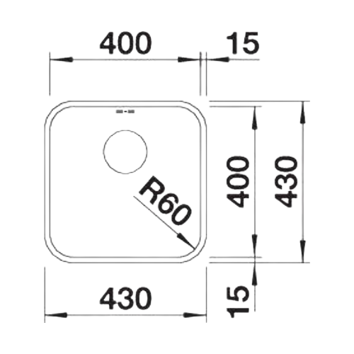 Supra 400-U- Lava Loiça - Cuba - Lava Louça - Dake - Blanco - Portugal
