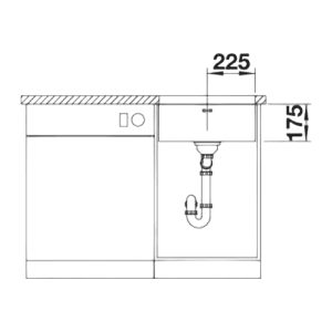 Supra 450-U - Lava Loiça - Cuba - Lava Louça - Dake - Blanco - Portugal