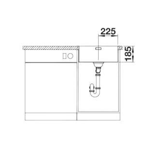 Solis 450-IF - Lava Loiça - Cuba - Lava Louça - Dake - Blanco - Portugal