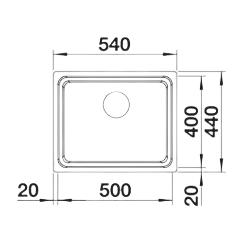 Etagon 500-U - Metálico - Lava Loiça - Cuba - Lava Louça - Dake - Blanco - Portugal