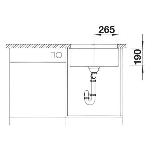 Subline 500-U - Lava Loiça - Cuba - Lava Louça - Dake - Blanco - Portugal Subline 500-U - Lava Loiça - Cuba - Lava Louça - Dake - Blanco - Portugal