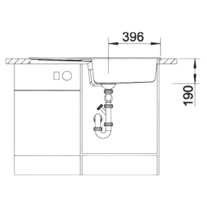 Metra XL 6 S - Lava Loiça - Cuba - Lava Louça - Dake - Blanco- Portugal