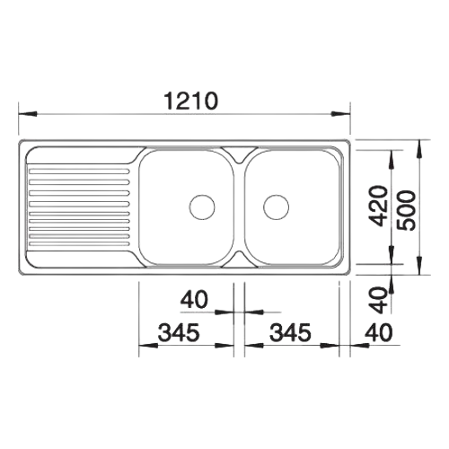 Tipo 8 S - Lava Loiça - Cuba - Lava Louça - Dake - Blanco- Portugal