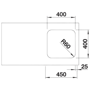 Supra 400-U- Lava Loiça - Cuba - Lava Louça - Dake - Blanco - Portugal