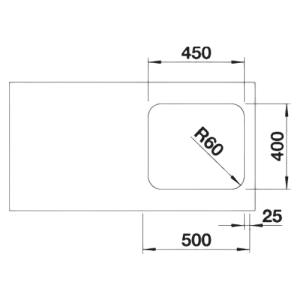 Supra 450-U - Lava Loiça - Cuba - Lava Louça - Dake - Blanco - Portugal