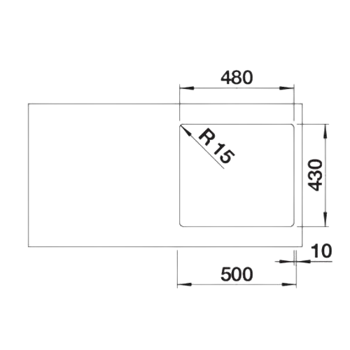 Solis 450-IF - Lava Loiça - Cuba - Lava Louça - Dake - Blanco - Portugal