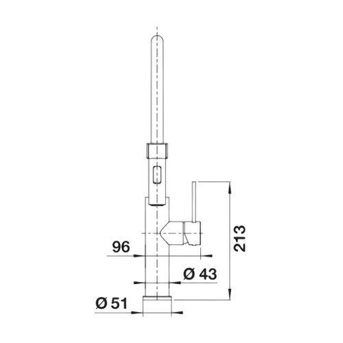 Sonea-S Flexo - Torneira - Misturadora - Dake - Blanco - Portugal