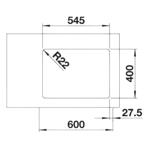 Andano 340/180-U - Lava Loiça - Cuba - Lava Louça - Dake - Blanco - Portugal