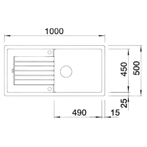 Zia XL 6 S - Lava Loiça - Cuba - Lava Louça - Dake - Blanco- Portugal
