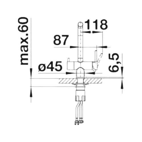 Fontas II Filter Metálico - Torneira - Misturadora - Dake - Blanco - Portugal