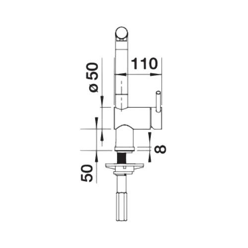 Linus-S Vario - Torneira - Misturadora - Dake - Blanco - Portugal