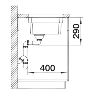 Etagon 500-U - Metálico - Lava Loiça - Cuba - Lava Louça - Dake - Blanco - Portugal