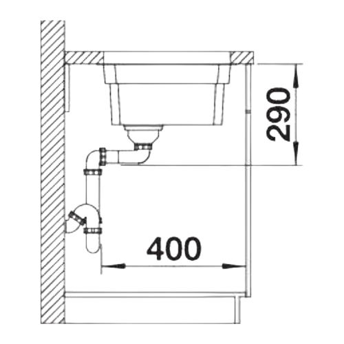 Etagon 500-U - Metálico - Lava Loiça - Cuba - Lava Louça - Dake - Blanco - Portugal
