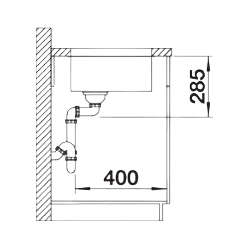 Supra 450-U - Lava Loiça - Cuba - Lava Louça - Dake - Blanco - Portugal
