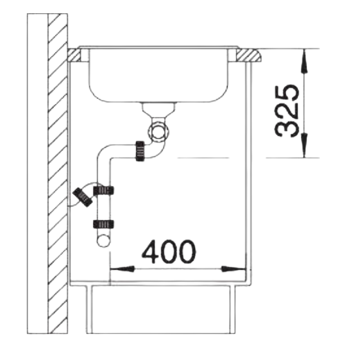 Tipo 8 S - Lava Loiça - Cuba - Lava Louça - Dake - Blanco- Portugal