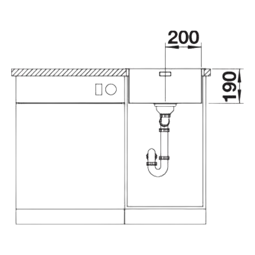 Andano 400-IF - Lava Loiça - Cuba - Lava Louça - Dake - Blanco - Portugal