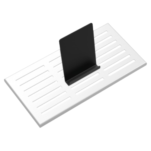 Suporte Em Aço Inoxidável Preto Para Tablet E Smartphone - SUPPORT FOR TABLET AND SMARTPHONE - Barazza- Portugal