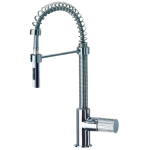 Misturadora Tocco Rigato com Mola e Spray de 2 Jatos - Tocco Rigato Sink mixer with spring and 2 jet spray - Torneira - Eurorama - Portugal