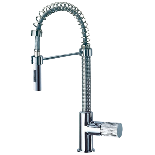 Misturadora Tocco Rigato com Mola e Spray de 2 Jatos - Tocco Rigato Sink mixer with spring and 2 jet spray - Torneira - Eurorama - Portugal