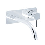 Conjunto de Parte Externa Tocco - Misturadora de Parede com Bica à Esquerda - Tocco External part set - Wall mounted washbasin mixer with spout to the left - Torneira - Eurorama - Portugal