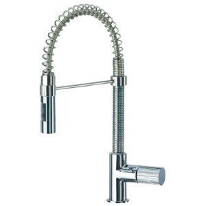 Misturador Tocco Rigato com mola e chuveiro de 2 jatos retrátil - Tocco Rigato Sink mixer with spring and pull out 2 jets spray - Torneira - Eurorama - Portugal