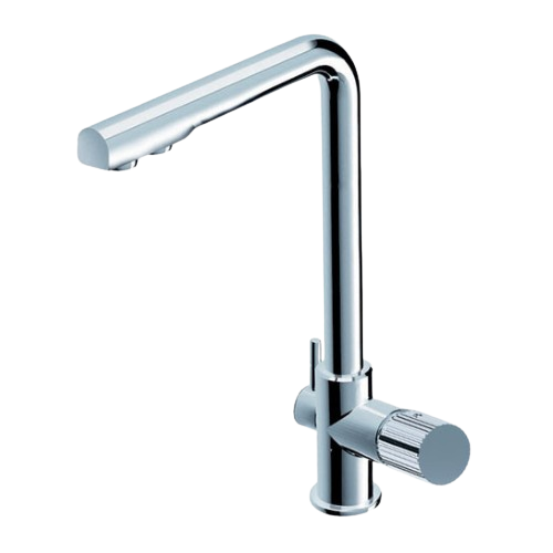 Misturadora Tocco Rigato com Bica Giratória e Saída para Purificador de Água - Tocco Rigato Sink mixer with swivel spout and water purifier outlet - Torneira - Eurorama - Portugal