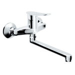 Misturadora de Parede com Bica Giratória Hoto - Hoto Sink mixer with swivel spout - Misturadora - Torneira - Eurorama - Portugal