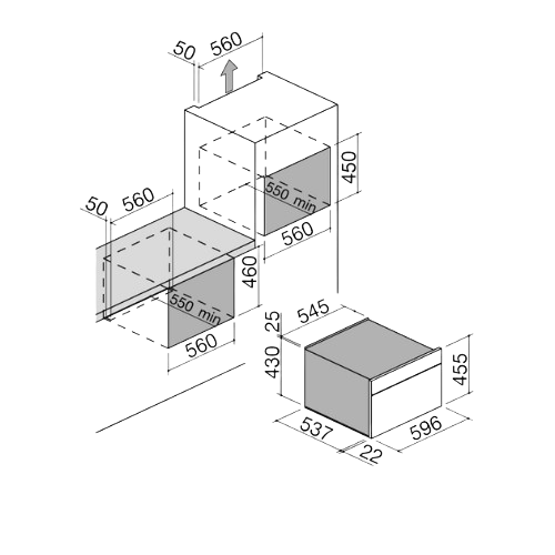 Icon Glass Forno Vapor Embutido - Icon Glass BUILT-IN Steam OVEN - Barazza- Portugal