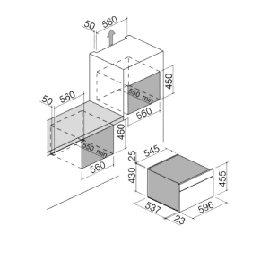 Icon Exclusive Forno Vapor Embutido - ICON EXCLUSIVE BUILT-IN COMPACT COMBI-STEAM OVEN - Barazza- Portugal