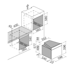 60 CM Icon Trama Forno Embutido - 60 cm Icon Trama built-in oven - Barazza- Portugal 60 CM Icon Trama Forno Embutido - 60 cm Icon Trama built-in oven - Barazza- Portugal