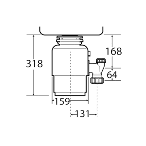 Triturador Insinkerator 46 AS - Garbage Disposal Insinkerator 46 AS - Insinkerator - Portugal