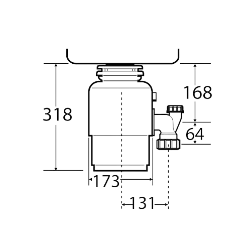 Triturador Insinkerator 56- Garbage Disposal Insinkerator 56 - Insinkerator - Portugal