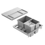 Caixote do Lixo Separato K 600 - Separato K 600 Built-in Bin - Hailo- Cucine Oggi - Portugal