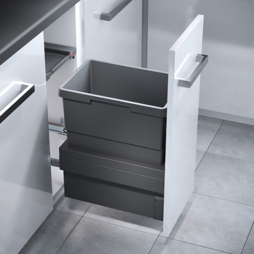 Caixote do Lixo Cargo Synchro 300 - Cargo Synchro 300 Built-in Bin - Hailo - Cucine Oggi - Portugal Caixote do Lixo Cargo Synchro 300 - Cargo Synchro 300 Built-in Bin - Hailo - Cucine Oggi - Portugal