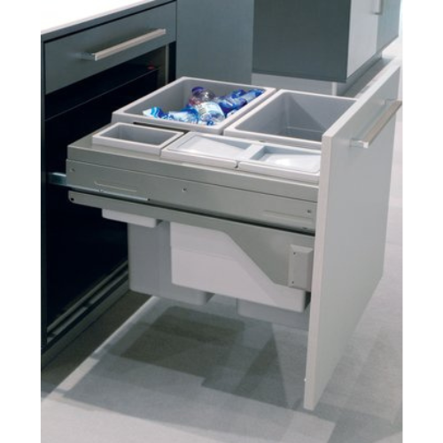 Caixote do Lixo EURO CARGO ST 600 - EURO CARGO ST 600 Built-in Bin - Hailo - Cucine Oggi - Portugal