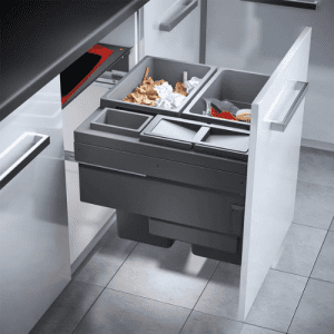 Caixote do Lixo EURO CARGO ST 600 - EURO CARGO ST 600 Built-in Bin - Hailo - Cucine Oggi - Portugal