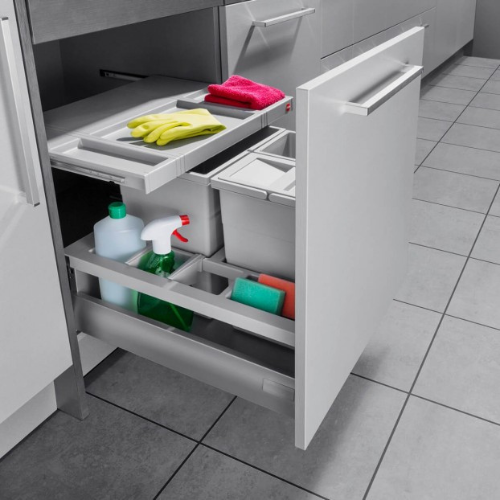 Caixote do Lixo Separato K 600 - Separato K 600 Built-in Bin - Hailo- Cucine Oggi - Portugal