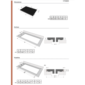 Novy Induction Power 80 - Dake - Novy - Portugal - Medidas - Ficha Técnica - Placa de Indução