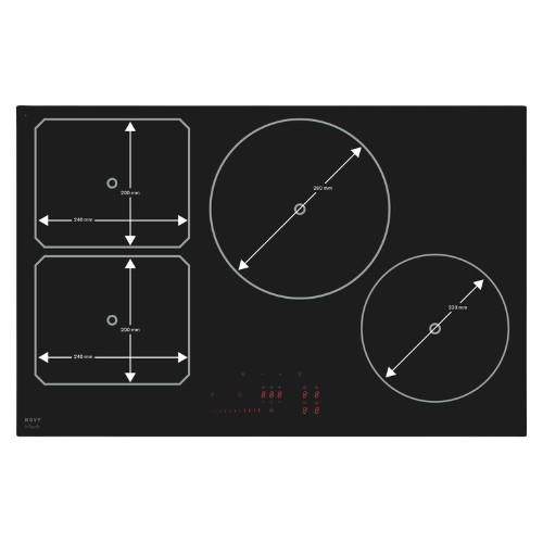 Novy Induction Power 80 - Dake - Novy - Portugal - Placa de Indução